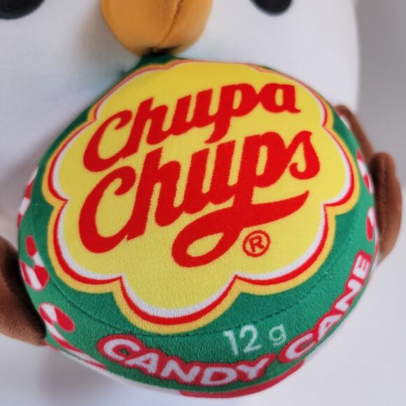 ZURU Snackles Jack Plush 14" Chupa Chups Candy Cane Holiday Snowman Plush - Picture 10 of 16